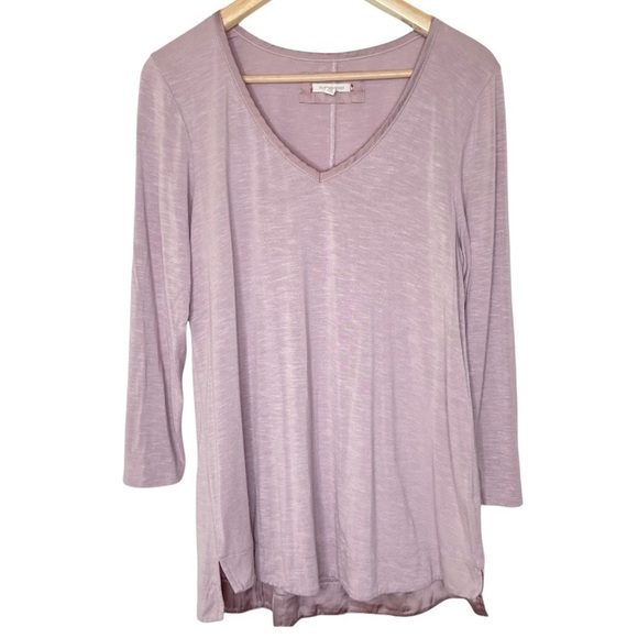 Anthropologie Tops - Anthropologie Pure+Good v neck rayon blend top large